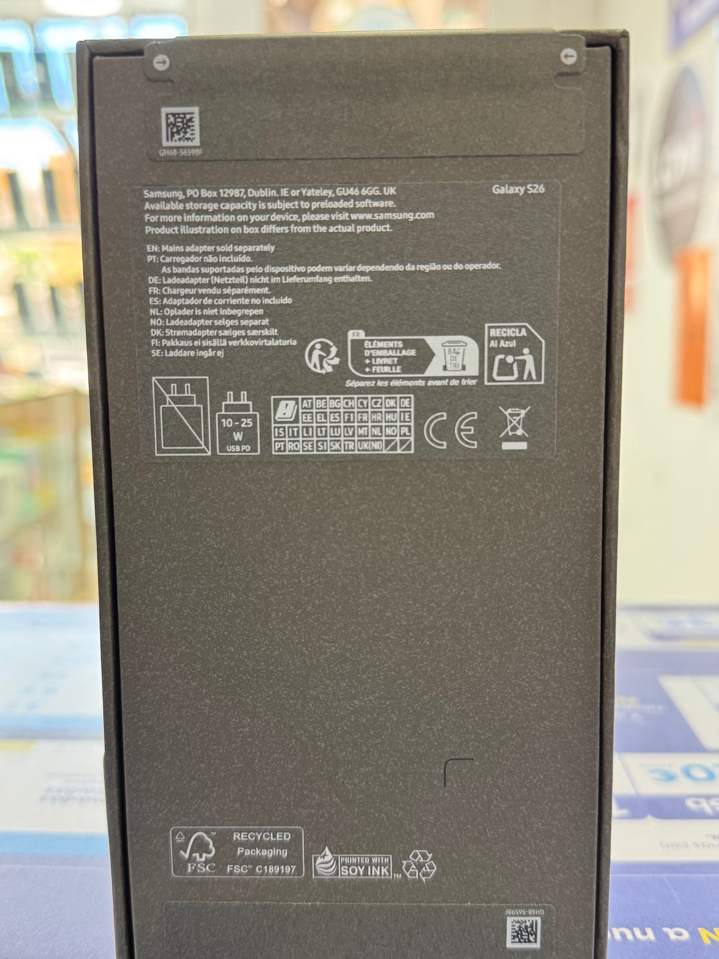 GALAXY S26 NEGRO