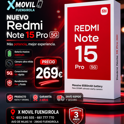 XIAOMI NOTE 15 PRO 5G