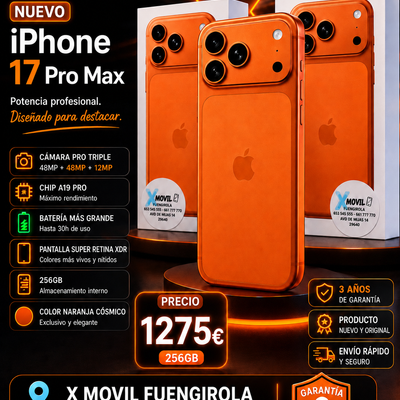 IPHONE 17 PRO MAX 256GB
