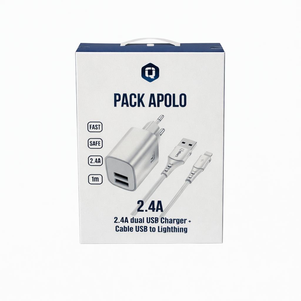 Pack cargador Charz Apolo