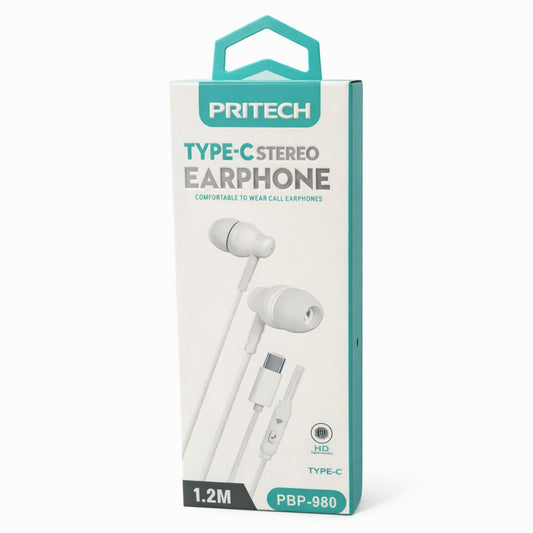 Auriculares Pritech Type-C PBP-980