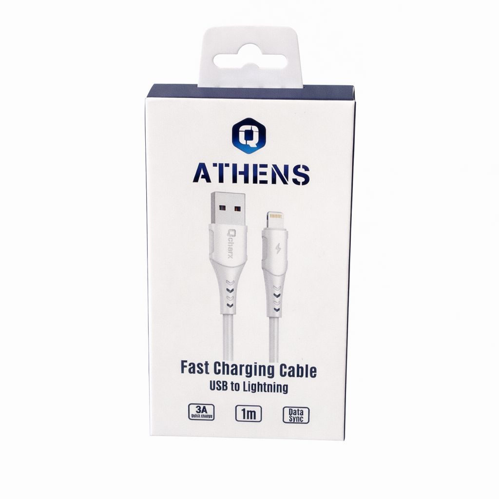 Cable de carga rápida Charz Athens USB a Lightning