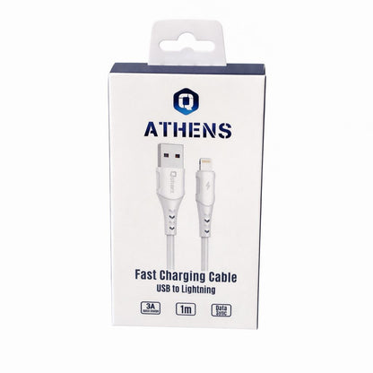Cable de carga rápida Charz Athens USB a Lightning