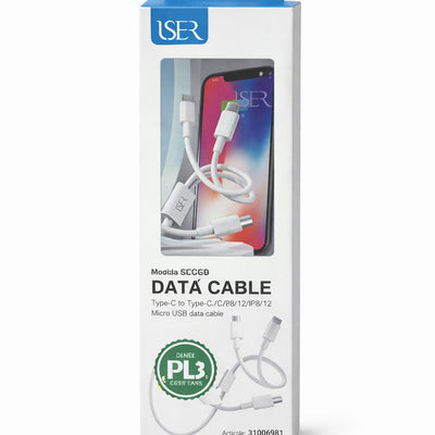 Cable multi conector LSER PL3 3 en 1