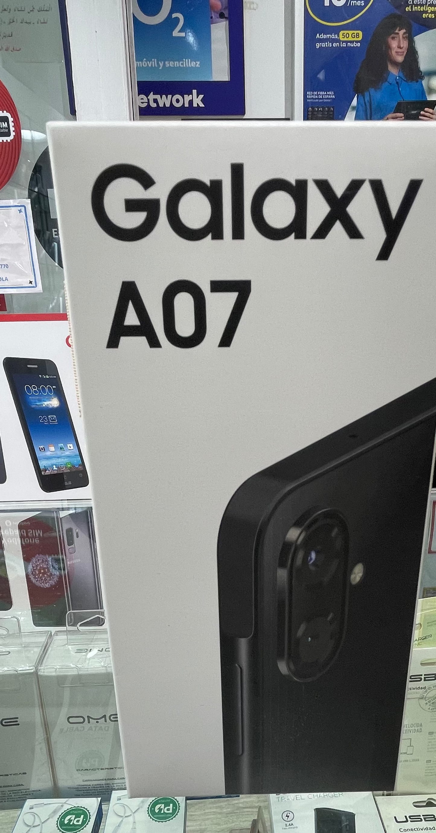 Samsung Galaxy A07 Negro