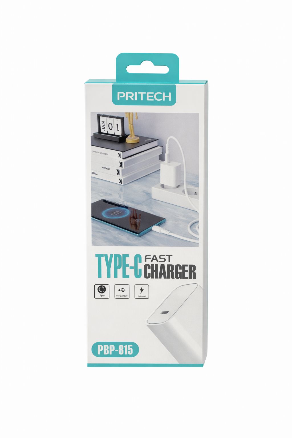 Cargador Pritech Type-C 18W 3.1A