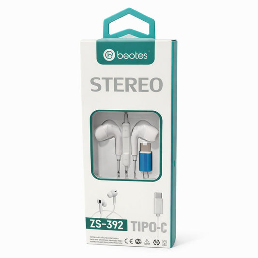 Auriculares Beotes ZS-392 Type-C