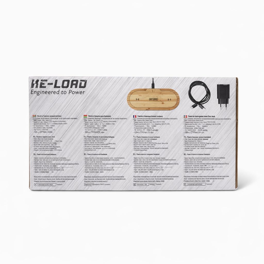 Base de carga inalámbrica dual HE-LOAD 20W